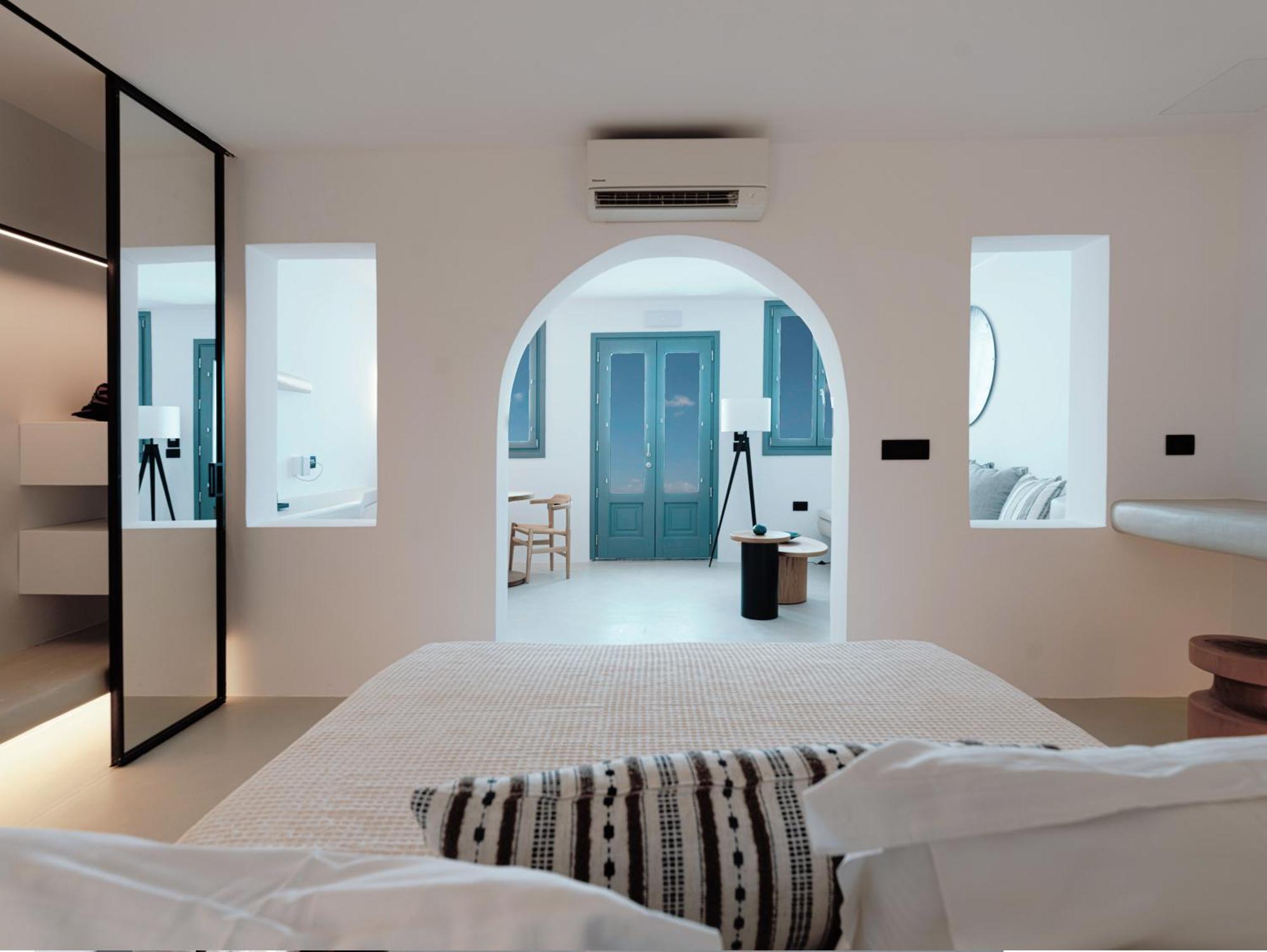 Отель Ikies Santorini Ия Номер фото